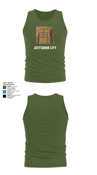 Tank Top, Jefferson City, , Teamtime, Team time, sublimation, custom sports apparel, team uniforms, spirit wear, spiritwear, sports uniforms, custom shirts, team store, custom team store, fundraiser sports, apparel fundraiser