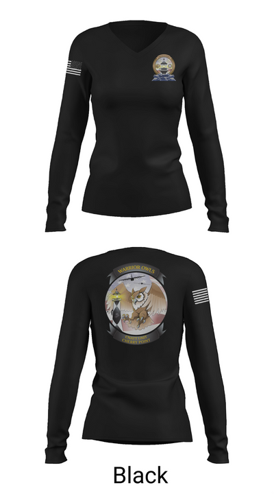 CNATT Cherry Point 96296564 Women's Long Sleeve V-neck Shirt - 35