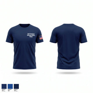 Short Sleeve Performance Shirt, San Francisco Veterans Affairs Police, Police, Teamtime, Team time, sublimation, custom sports apparel, team uniforms, spirit wear, spiritwear, sports uniforms, custom shirts, team store, custom team store, fundraiser sports, apparel fundraiser