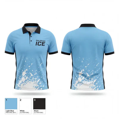 New Mexico I.C.E 88287753 Short Sleeve Performance Polo - 1