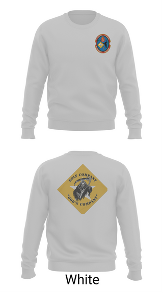 Crew Neck Sweatshirt, V2/6 reaper, Marines, Teamtime, Team time, sublimation, custom sports apparel, team uniforms, spirit wear, spiritwear, sports uniforms, custom shirts, team store, custom team store, fundraiser sports, apparel fundraiser