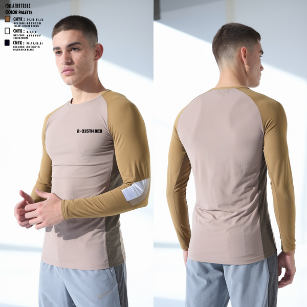 Long Sleeve Performance Shirt, 2-315th BEB, , Teamtime, Team time, sublimation, custom sports apparel, team uniforms, spirit wear, spiritwear, sports uniforms, custom shirts, team store, custom team store, fundraiser sports, apparel fundraiser