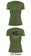 Sussex County Paramedics 80974460 Women's Short Sleeve V-neck Shirt - 48