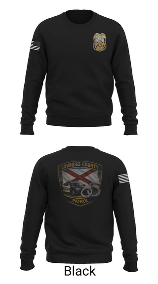 Crew Neck Sweatshirt, Lowndes County Sheriff’s, Police, Teamtime, Team time, sublimation, custom sports apparel, team uniforms, spirit wear, spiritwear, sports uniforms, custom shirts, team store, custom team store, fundraiser sports, apparel fundraiser