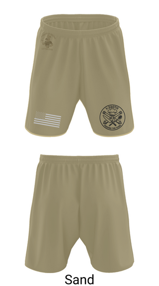 Athletic Shorts With Pockets, 1-320th, , Teamtime, Team time, sublimation, custom sports apparel, team uniforms, spirit wear, spiritwear, sports uniforms, custom shirts, team store, custom team store, fundraiser sports, apparel fundraiser