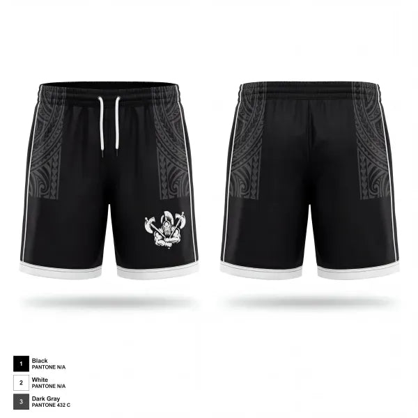 Athletic Shorts With Pockets, Barbarians Hawaii, Rugby, Teamtime, Team time, sublimation, custom sports apparel, team uniforms, spirit wear, spiritwear, sports uniforms, custom shirts, team store, custom team store, fundraiser sports, apparel fundraiser