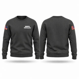 Crew Neck Sweatshirt, NBPA Minnesota, Police, Teamtime, Team time, sublimation, custom sports apparel, team uniforms, spirit wear, spiritwear, sports uniforms, custom shirts, team store, custom team store, fundraiser sports, apparel fundraiser