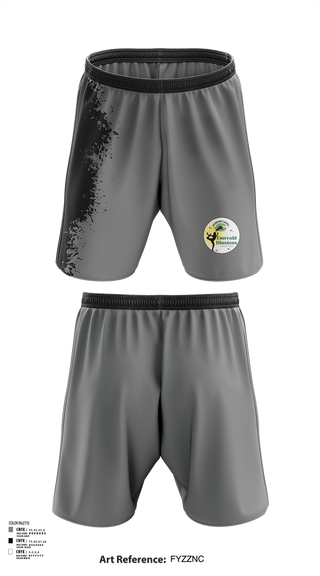 Athletic Shorts With Pockets, Emerald Illusions Dance Team, Spirit Store, Teamtime, Team time, sublimation, custom sports apparel, team uniforms, spirit wear, spiritwear, sports uniforms, custom shirts, team store, custom team store, fundraiser sports, apparel fundraiser