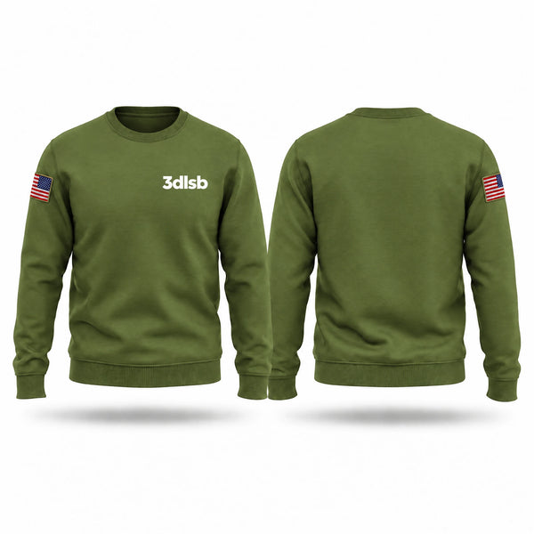 Crew Neck Sweatshirt, 3dlsb, Marines, Teamtime, Team time, sublimation, custom sports apparel, team uniforms, spirit wear, spiritwear, sports uniforms, custom shirts, team store, custom team store, fundraiser sports, apparel fundraiser