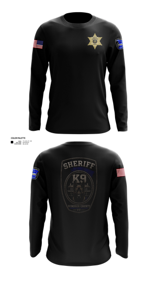 Long Sleeve Performance Shirt, Windsor county sheriff’s department, Police, Teamtime, Team time, sublimation, custom sports apparel, team uniforms, spirit wear, spiritwear, sports uniforms, custom shirts, team store, custom team store, fundraiser sports, apparel fundraiser