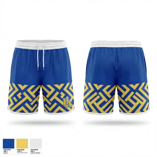 Athletic Shorts With Pockets, Bacon Academy, , Teamtime, Team time, sublimation, custom sports apparel, team uniforms, spirit wear, spiritwear, sports uniforms, custom shirts, team store, custom team store, fundraiser sports, apparel fundraiser