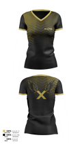 XIOS Strength & Conditioning 79697954 Women's Short Sleeve V-neck Shirt - 100