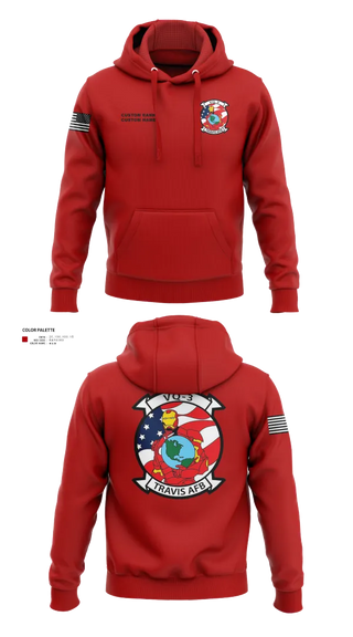 Hoodie, VQ3 Det Travis, , Teamtime, Team time, sublimation, custom sports apparel, team uniforms, spirit wear, spiritwear, sports uniforms, custom shirts, team store, custom team store, fundraiser sports, apparel fundraiser
