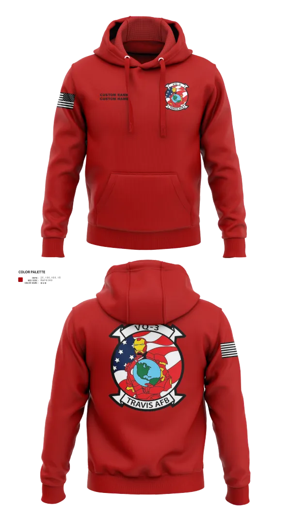 Hoodie, VQ3 Det Travis, , Teamtime, Team time, sublimation, custom sports apparel, team uniforms, spirit wear, spiritwear, sports uniforms, custom shirts, team store, custom team store, fundraiser sports, apparel fundraiser