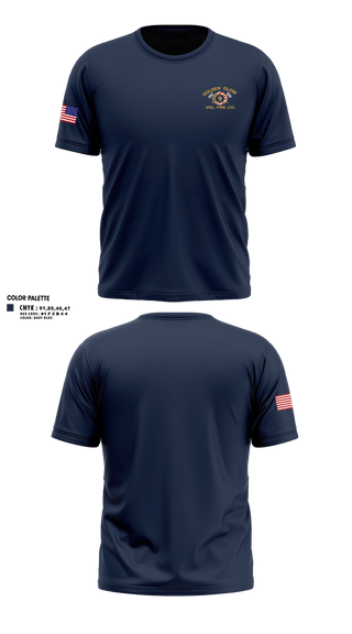 Short Sleeve Performance Shirt, Golden Glow Volunteer fire company, Fire Department, Teamtime, Team time, sublimation, custom sports apparel, team uniforms, spirit wear, spiritwear, sports uniforms, custom shirts, team store, custom team store, fundraiser sports, apparel fundraiser