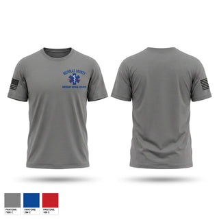 Old School Cotton Feel Shirt, Nicholas County EMS, EMS/EMT, Teamtime, Team time, sublimation, custom sports apparel, team uniforms, spirit wear, spiritwear, sports uniforms, custom shirts, team store, custom team store, fundraiser sports, apparel fundraiser