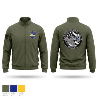 Windbreaker, JSO K9, Police, Teamtime, Team time, sublimation, custom sports apparel, team uniforms, spirit wear, spiritwear, sports uniforms, custom shirts, team store, custom team store, fundraiser sports, apparel fundraiser
