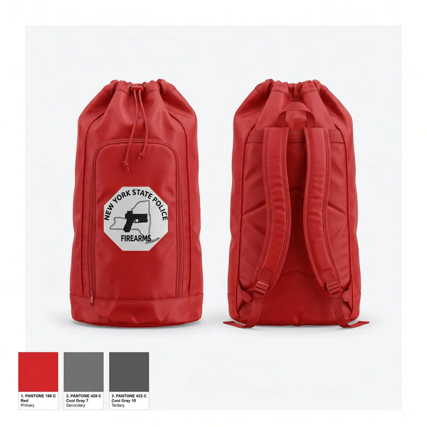 Gear Bag, NYSP Firearms, Police, Teamtime, Team time, sublimation, custom sports apparel, team uniforms, spirit wear, spiritwear, sports uniforms, custom shirts, team store, custom team store, fundraiser sports, apparel fundraiser