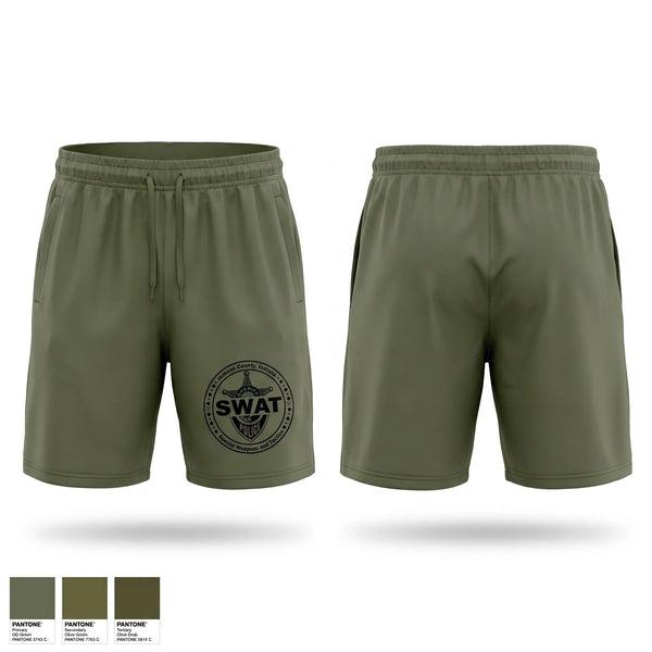Athletic Shorts With Pockets, Jackson County Joint SWAT, Police, Teamtime, Team time, sublimation, custom sports apparel, team uniforms, spirit wear, spiritwear, sports uniforms, custom shirts, team store, custom team store, fundraiser sports, apparel fundraiser