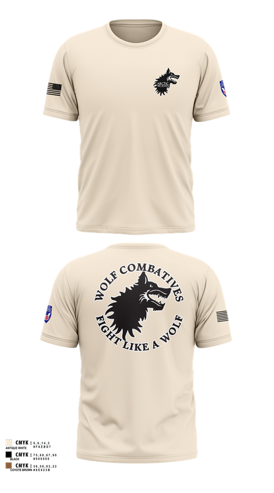 Wolf Combatives Old School Cotton Feel Shirt - 102