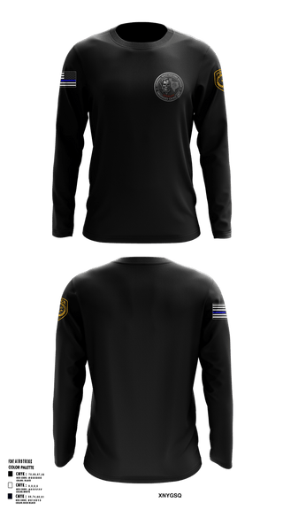 Long Sleeve Performance Shirt, Robstown Police New OCU/CID, Police, Teamtime, Team time, sublimation, custom sports apparel, team uniforms, spirit wear, spiritwear, sports uniforms, custom shirts, team store, custom team store, fundraiser sports, apparel fundraiser