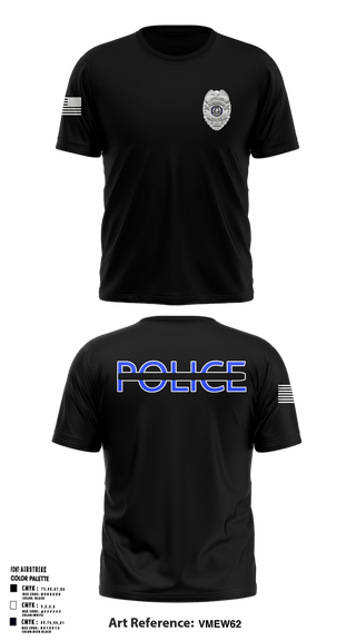 Short Sleeve Performance Shirt, Barbourville Police Department, Police, Teamtime, Team time, sublimation, custom sports apparel, team uniforms, spirit wear, spiritwear, sports uniforms, custom shirts, team store, custom team store, fundraiser sports, apparel fundraiser