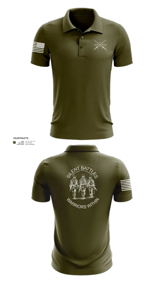 Short Sleeve Performance Polo, Silent Battles, , Teamtime, Team time, sublimation, custom sports apparel, team uniforms, spirit wear, spiritwear, sports uniforms, custom shirts, team store, custom team store, fundraiser sports, apparel fundraiser