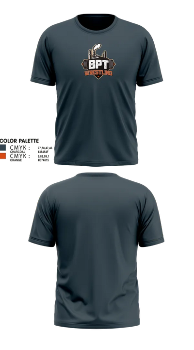 BPT Wrestling 50112893 Short Sleeve Performance Shirt - 4