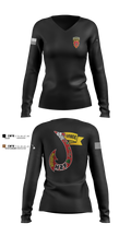 H2F, 2nd Mobile Brigade, 25th Infantry Division Women's Long Sleeve V-neck Shirt - 6