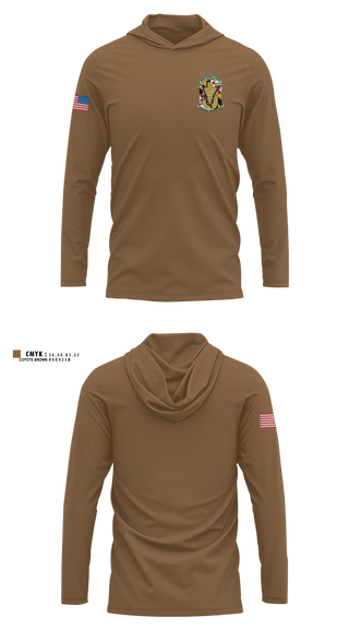 Long Sleeve Hooded Sun Shirt, Montgomery County Police Department - Firearms Training Unit, Police, Teamtime, Team time, sublimation, custom sports apparel, team uniforms, spirit wear, spiritwear, sports uniforms, custom shirts, team store, custom team store, fundraiser sports, apparel fundraiser