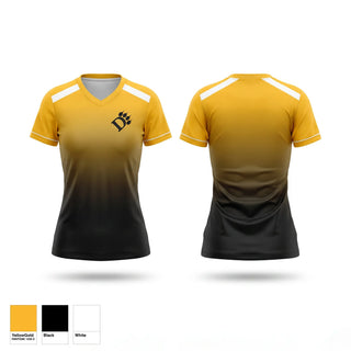 Womens Soccer Jersey, Ohio Dominican University Panthers, Women's Soccer, Teamtime, Team time, sublimation, custom sports apparel, team uniforms, spirit wear, spiritwear, sports uniforms, custom shirts, team store, custom team store, fundraiser sports, apparel fundraiser