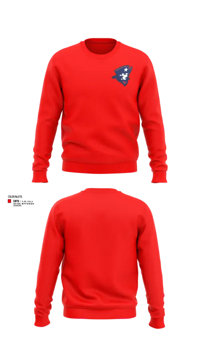 Kate Duncan Smith DAR School Volleyball 52095920 Crew Neck Sweatshirt - 51