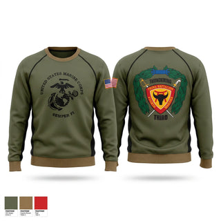 Crew Neck Sweatshirt, Darkside, Marines, Teamtime, Team time, sublimation, custom sports apparel, team uniforms, spirit wear, spiritwear, sports uniforms, custom shirts, team store, custom team store, fundraiser sports, apparel fundraiser