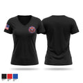 Merino Volunteer Fire Department Women's Short Sleeve V-neck Shirt - 1