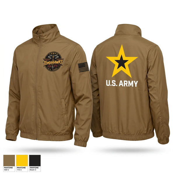 Windbreaker, TEMPE ARMY RECRUITING STATION, Army, Teamtime, Team time, sublimation, custom sports apparel, team uniforms, spirit wear, spiritwear, sports uniforms, custom shirts, team store, custom team store, fundraiser sports, apparel fundraiser