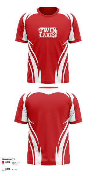Short Sleeve Performance Shirt, Twin Lakes, Cheer, Teamtime, Team time, sublimation, custom sports apparel, team uniforms, spirit wear, spiritwear, sports uniforms, custom shirts, team store, custom team store, fundraiser sports, apparel fundraiser