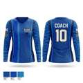 EAOC Women's Long Sleeve V-neck Shirt - 1