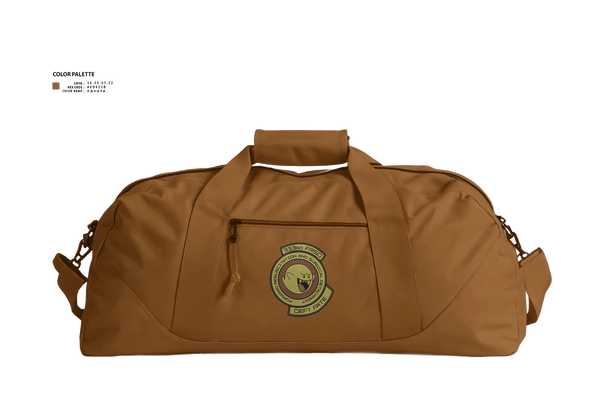 Duffle Bag, 933rd FRSD, Army, Teamtime, Team time, sublimation, custom sports apparel, team uniforms, spirit wear, spiritwear, sports uniforms, custom shirts, team store, custom team store, fundraiser sports, apparel fundraiser