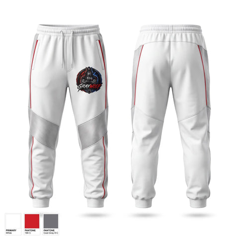 Sweatpants, Gray's Wolf Cave, Bowling, Teamtime, Team time, sublimation, custom sports apparel, team uniforms, spirit wear, spiritwear, sports uniforms, custom shirts, team store, custom team store, fundraiser sports, apparel fundraiser