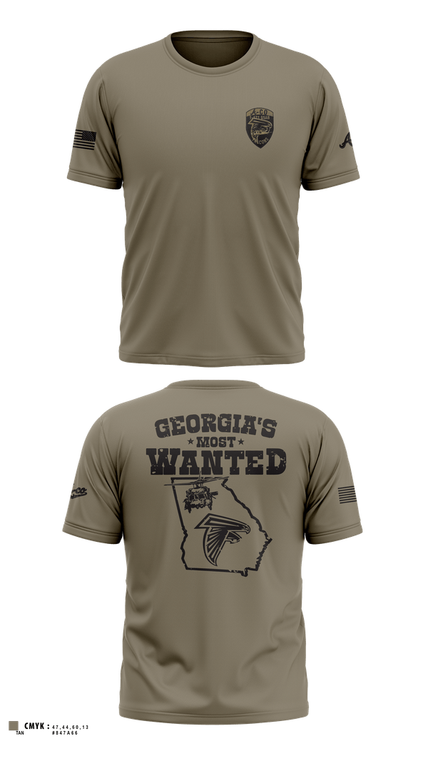 Old School Cotton Feel Shirt, A-Co 1-171, National Guard, Teamtime, Team time, sublimation, custom sports apparel, team uniforms, spirit wear, spiritwear, sports uniforms, custom shirts, team store, custom team store, fundraiser sports, apparel fundraiser