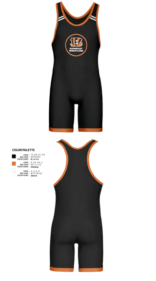 Wrestling Singlet, Barnegat Bengals, Wrestling, Teamtime, Team time, sublimation, custom sports apparel, team uniforms, spirit wear, spiritwear, sports uniforms, custom shirts, team store, custom team store, fundraiser sports, apparel fundraiser