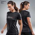 Lincoln Shooting Sports 63668873 Women's Short Sleeve V-neck Shirt - 2