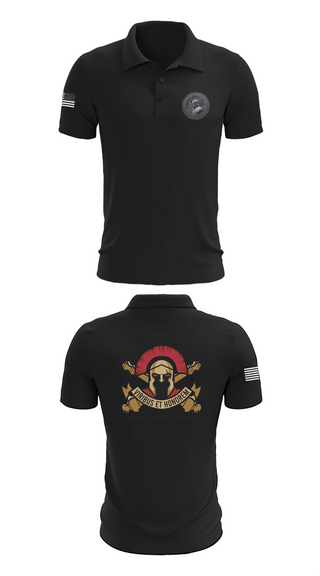 Short Sleeve Performance Polo, Charlie Battery 2-114th FA, , Teamtime, Team time, sublimation, custom sports apparel, team uniforms, spirit wear, spiritwear, sports uniforms, custom shirts, team store, custom team store, fundraiser sports, apparel fundraiser
