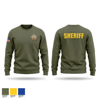 Crew Neck Sweatshirt, Orange County Sheriff’s Office, Police, Teamtime, Team time, sublimation, custom sports apparel, team uniforms, spirit wear, spiritwear, sports uniforms, custom shirts, team store, custom team store, fundraiser sports, apparel fundraiser