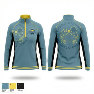 Quarter Zip Jacket, Camano Stanwood Pickleball Association, , Teamtime, Team time, sublimation, custom sports apparel, team uniforms, spirit wear, spiritwear, sports uniforms, custom shirts, team store, custom team store, fundraiser sports, apparel fundraiser