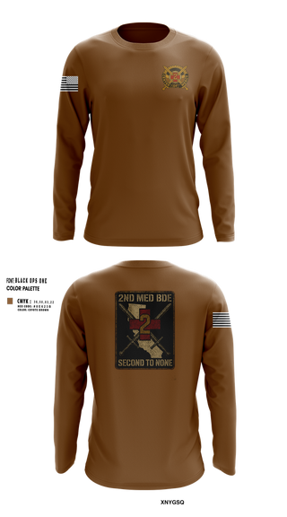 Long Sleeve Performance Shirt, 2nd Medical BDE, Army, Teamtime, Team time, sublimation, custom sports apparel, team uniforms, spirit wear, spiritwear, sports uniforms, custom shirts, team store, custom team store, fundraiser sports, apparel fundraiser