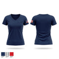 CLPD Women's Short Sleeve V-neck Shirt - 1