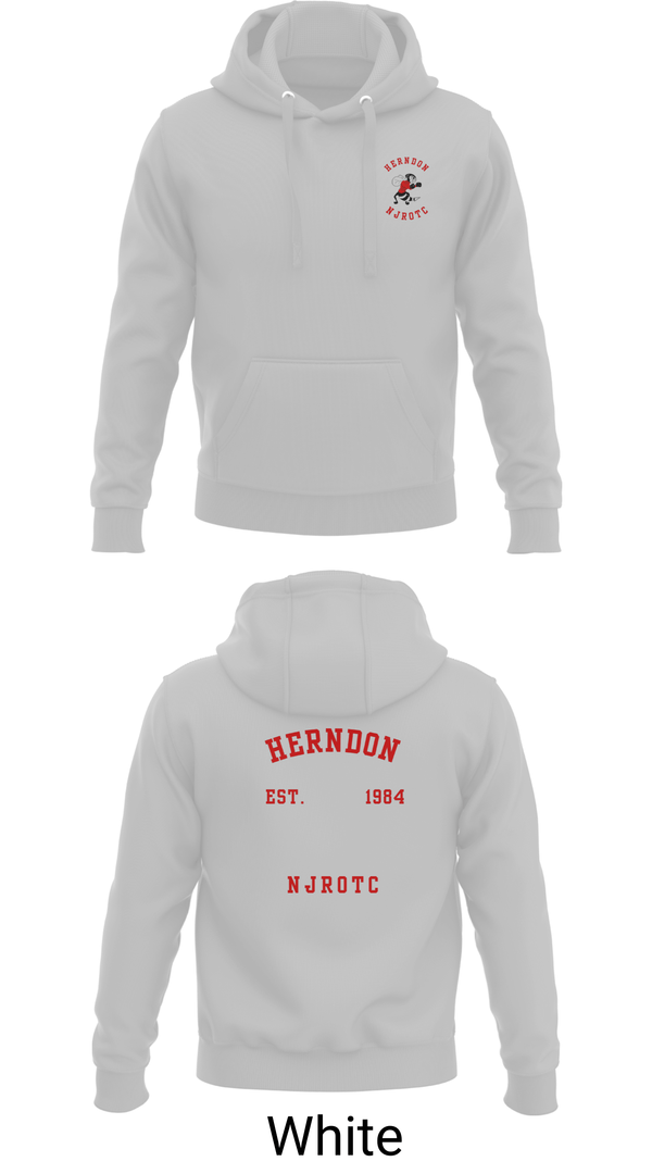 Hoodie, Herndon HS NJROTCHerndon High School NJROTC, Spirit Store, Teamtime, Team time, sublimation, custom sports apparel, team uniforms, spirit wear, spiritwear, sports uniforms, custom shirts, team store, custom team store, fundraiser sports, apparel fundraiser