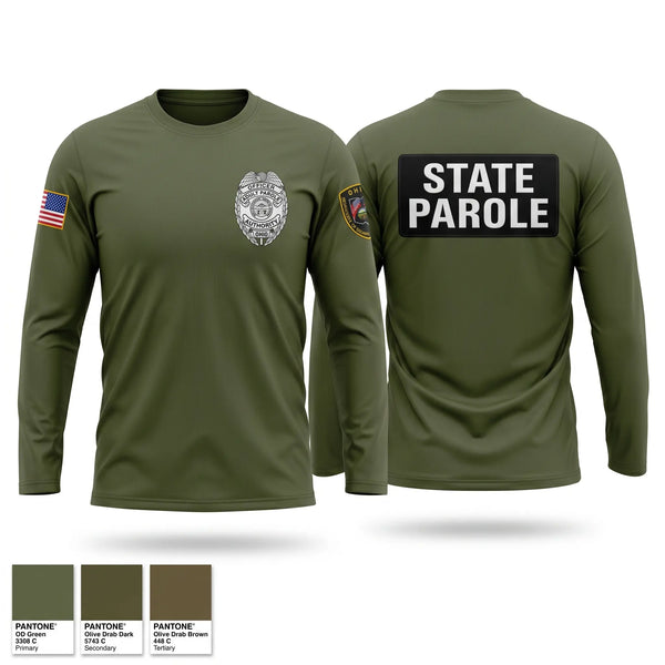 Long Sleeve Performance Shirt, State Parole, Police, Teamtime, Team time, sublimation, custom sports apparel, team uniforms, spirit wear, spiritwear, sports uniforms, custom shirts, team store, custom team store, fundraiser sports, apparel fundraiser