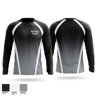 Long Sleeve Performance Shirt, The Stacy Family, E-Sports, Teamtime, Team time, sublimation, custom sports apparel, team uniforms, spirit wear, spiritwear, sports uniforms, custom shirts, team store, custom team store, fundraiser sports, apparel fundraiser